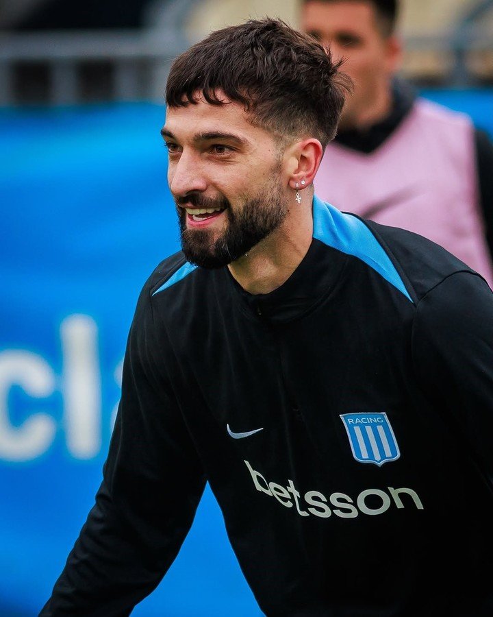 Lautaro Diaz, en la Academia.
Prensa Racing