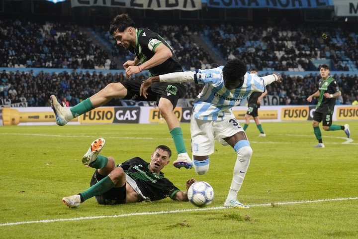 Alberto Campo debutó en Racing (Foto: Fernando de la Orden). 