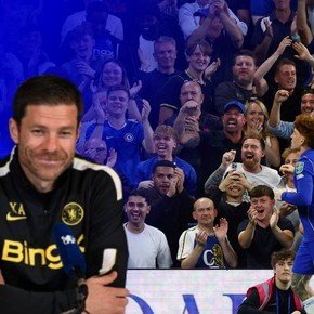 Los elogios de Xabi Alonso por el debut de Barco en Chelsea: "Impresionante..."