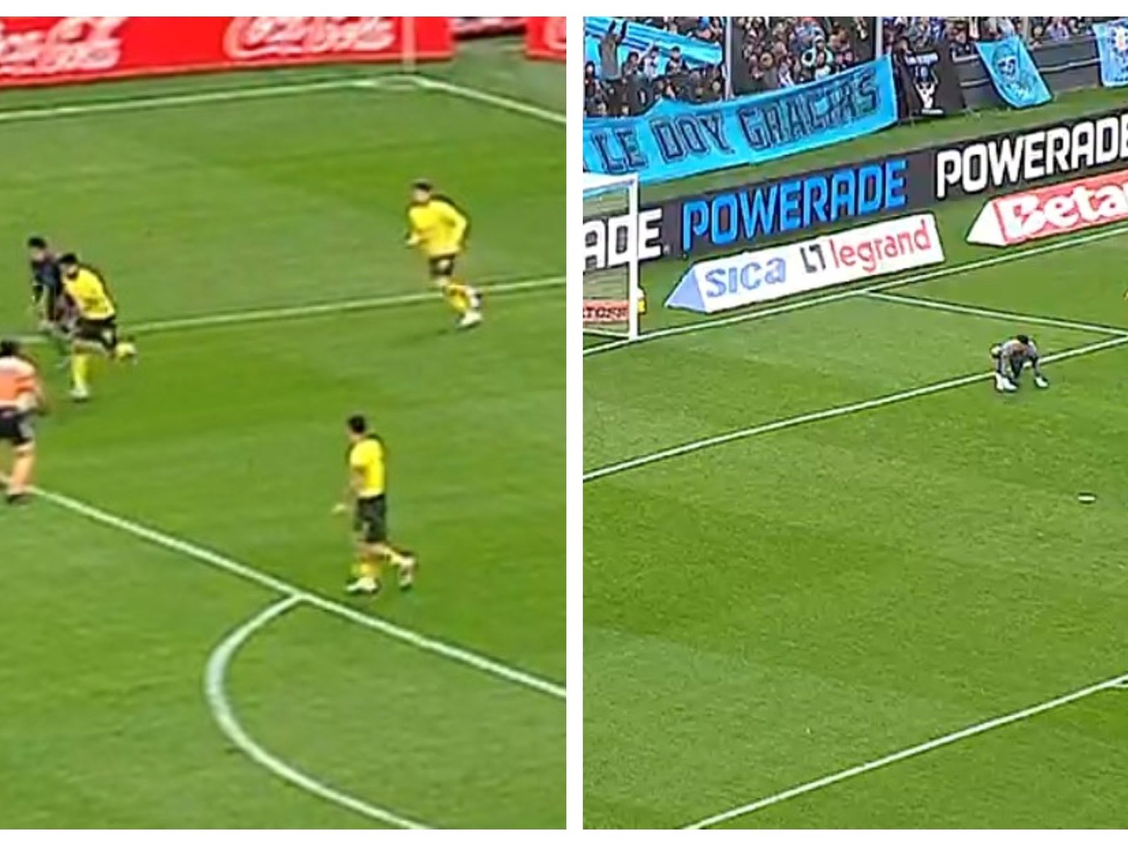 Video: de área a área, el golazo de Damián Fernández para Defensa y Justicia :: Olé