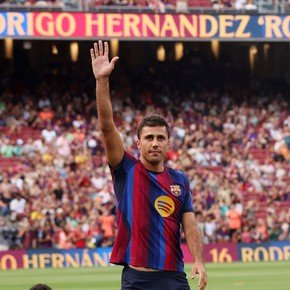 Video: la impactante ovación para Rodri en el Trofeo Joan Gamper