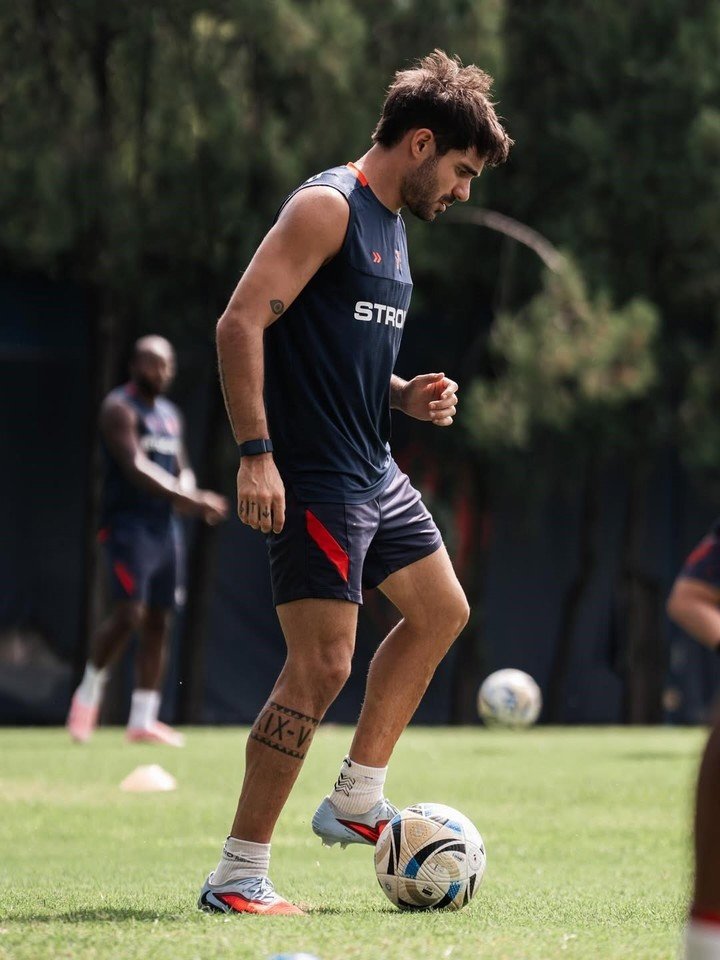 Ezequiel Cerutti se recupera de una lesión ligamentaria. (Foto: Prensa San Lorenzo)