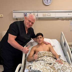 El mensaje del médico que operó a Aranda: "Vas a volver más fuerte"