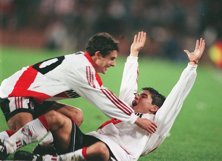 Aimar y Saviola, una dupla inolvidable en River.