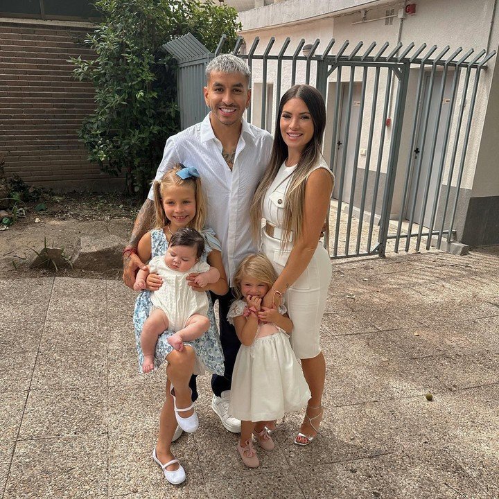 Ángel, en familia (Instagram).