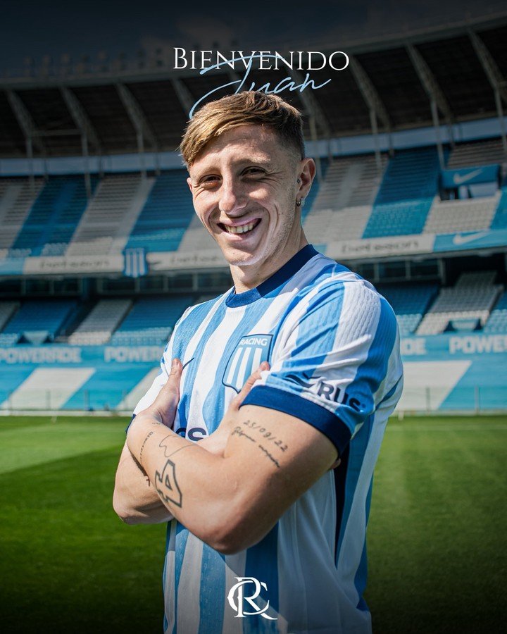 Barinaga, en Racing.