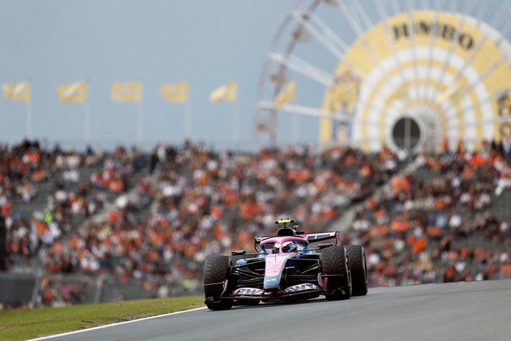 A las 7.00, Colapinto volverá a la acción en Zandvoort. (REUTERS/Benoit Tessier)