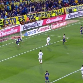 Video: la espectacular salvada en la línea de Paredes en Boca vs Vélez