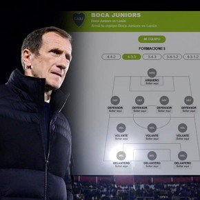 Boca y las bajas vs Lanús: ¿cuál fue el 11 que armaron los hinchas en la vuelta a la Bombonera?