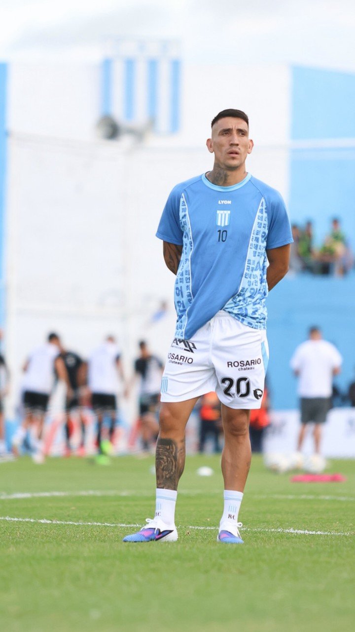 Centurió, en su paso por la Academia. (Foto: Prensa Racing  de Córdoba).