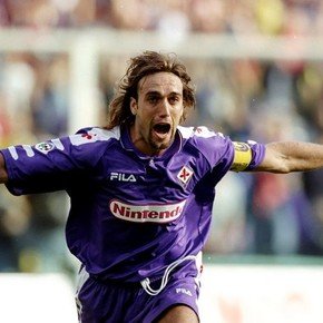 Regresa el goleador: Gabriel Batistuta vuelve a jugar para Fiorentina en un evento especial