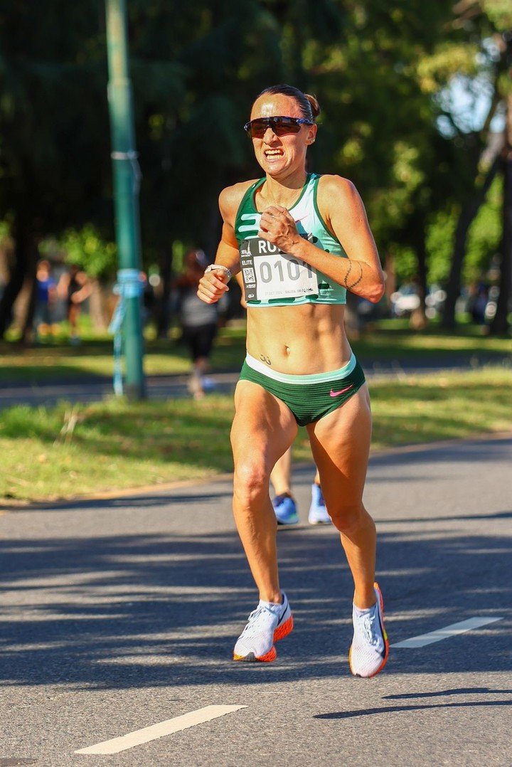 Borelli es dueña récord sudamericano de medio maratón con 1h09m21.