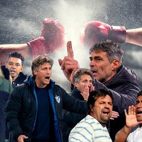 Recordadas peleas entre entrenadores del fútbol argentino en los últimos años