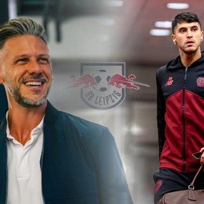 El Leipzig de Martín Demichelis a paso firme: goleada en un amistoso y ¿acelera por Exequiel Palacios?