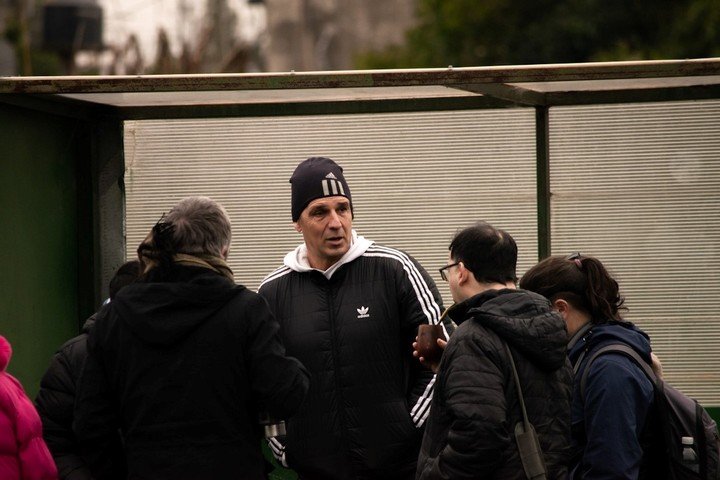 Germán Portanova, presente en la primera edición de la Copa Raíces. Foto: CLARÍN