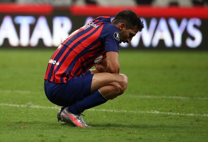 El Flaco Donatti en San Lorenzo. (foto: AFP)