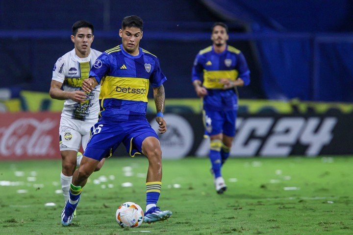 Mauricio Benítez en la Copa Sudamericana 2025.
