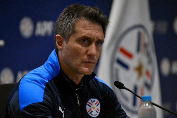 Guilermo Barros Schelotto dirigió la selección de Paraguay entre 2021 y 2023 (AFP / archivo).