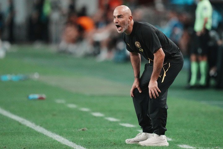 El italiano Enzo Maresca , el elegido por Manchester City para reemplazar a Josep Guardiola. Foto: Lee Jin-man / AP.