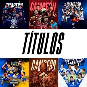Con Belgrano campeón del Apertura, cómo quedó la tabla histórica de títulos del fútbol argentino