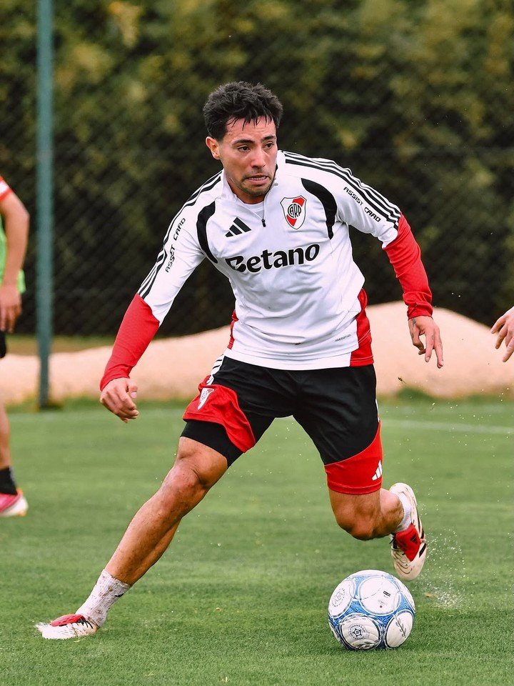 Ortega, nuevo refuerzo de River. Foto: prensa River