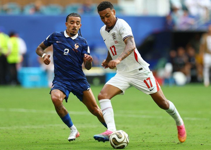 Morgan Rogers, en el Mundial, contra Francia (Reuters).