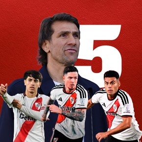 Quién será el volante central de Ponzio, el 5 más ganador de la historia de River