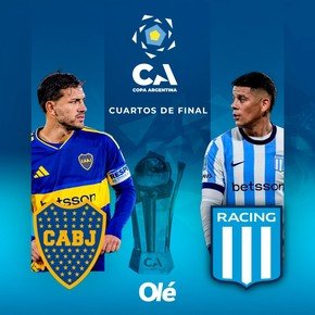 Boca-Racing, el domingo en Rosario por Copa Argentina: así es la venta de entradas