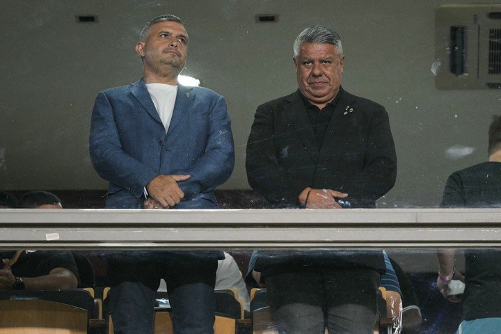 Luciano Nakis, muy cercano a Chiqui Tapia. (AFP)