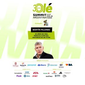 Martín Palermo en el Olé Summit 2026: una historia tan única como épica