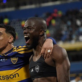 El héroe Valencia: un triplete inolvidable en 23 minutos para darle la clasificación a Boca