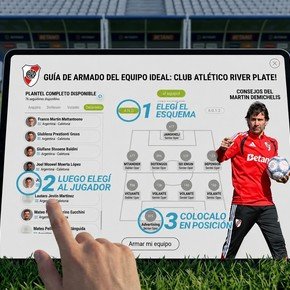 Armá tu 11 de River para recibir a Independiente Rivadavia por la fecha 8 del Clausura