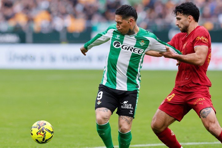 Ávila metió ocho goles en 68 partidos en el Betis. (EFE)