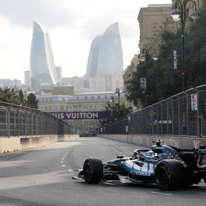 Así quedó la parrilla del GP de Azerbaiyán de la Fórmula 1