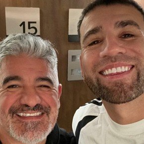 El encuentro especial de Ortega con Otamendi: "Siempre River"