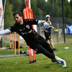 Centurión vuelve al arco de River: hace cuánto no ataja y la postura a tres meses del final de su contrato