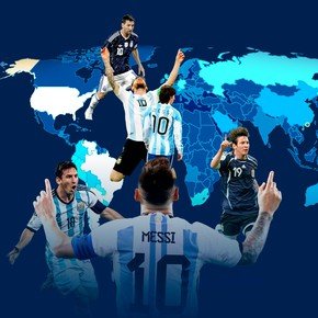 Mapa interactivo: mirá en qué países jugó Messi sus 207 partidos con la Selección