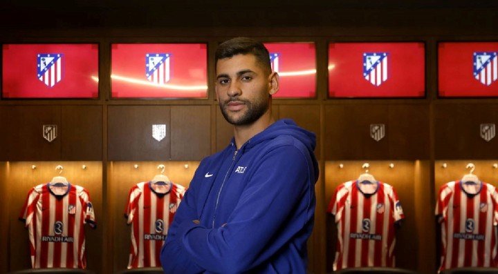Cuti Romero y su presentación en Atlético Madrid.