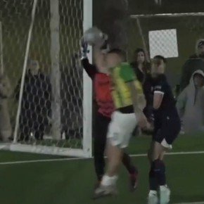 La mano de Dios en el Ascenso: el curioso gol de Uribelarrea para empatar el partido en la última jugada