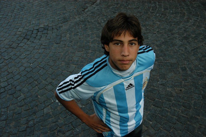 Trecarichi con apenas 15 años (Wildman).