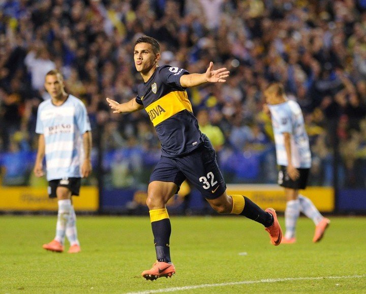 Paredes metió cinco goles en 42 partidos en su primera etapa en Boca.