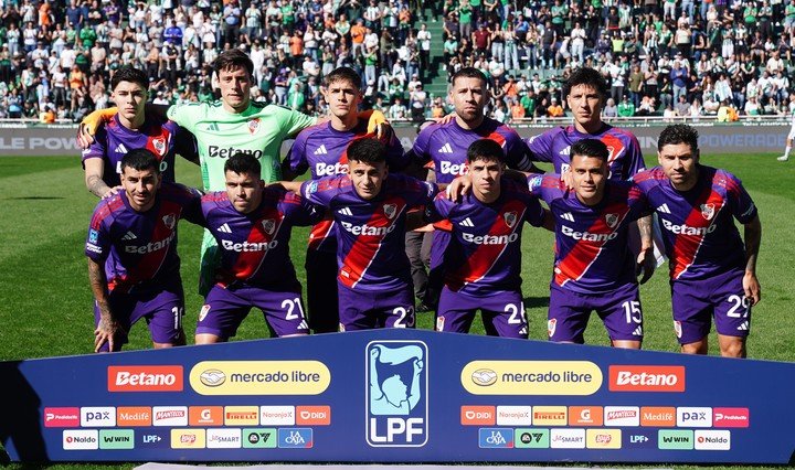 Los 11 de River ante Banfield en el debut de Ponzio como DT (Foto: Marcelo Carroll).