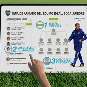 Armá tu 11 de Boca para enfrentar a Gimnasia de Mendoza