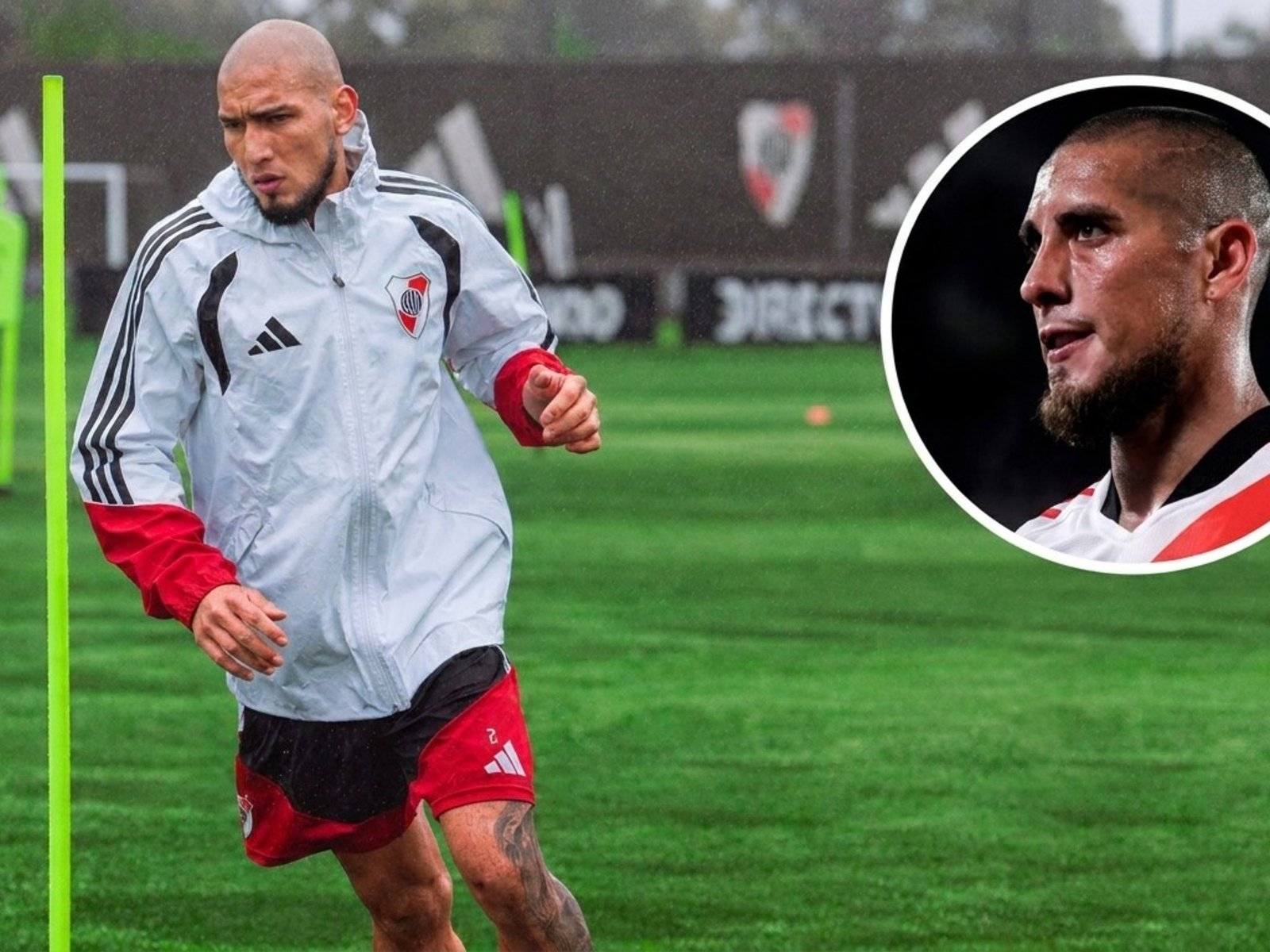 A lo Maidana: dejaron pelado a un defensor de River, fue viral y se prendió a la movida :: Olé