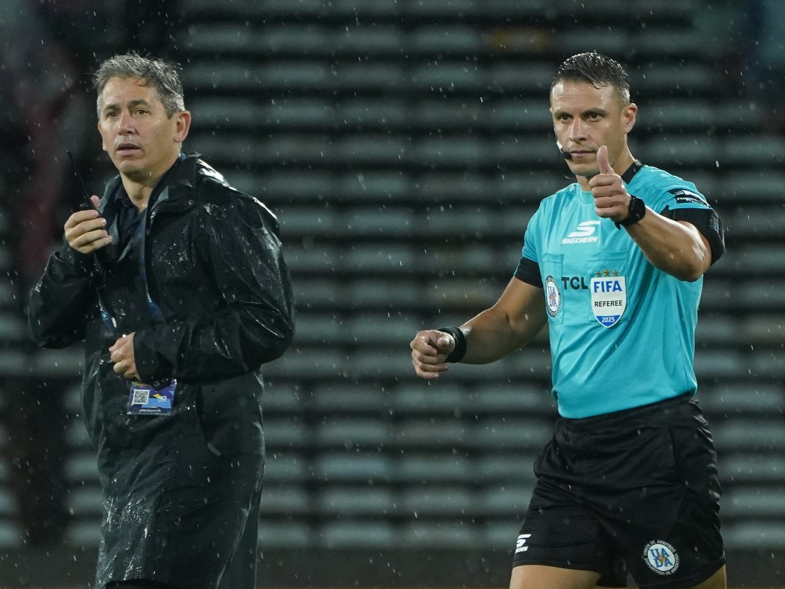 Andrés Gariano, el árbitro de Racing