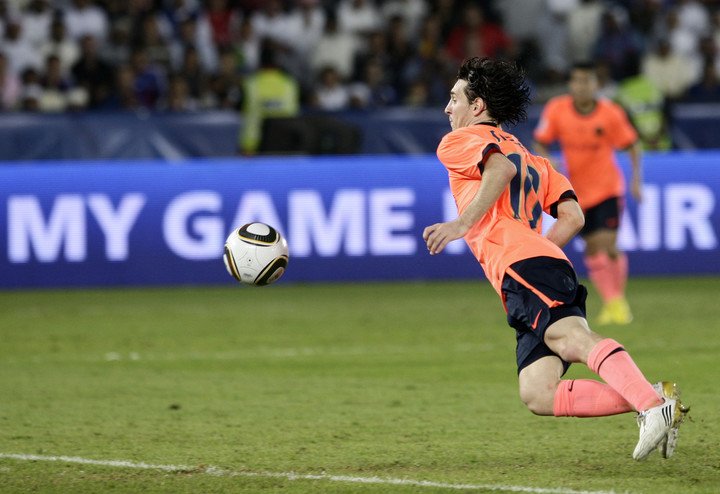 La definición de Messi. 