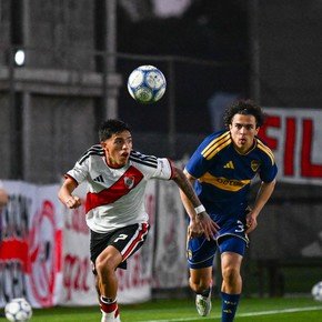 River y Boca empataron 2-2 en un partidazo por el superclásico de Reserva