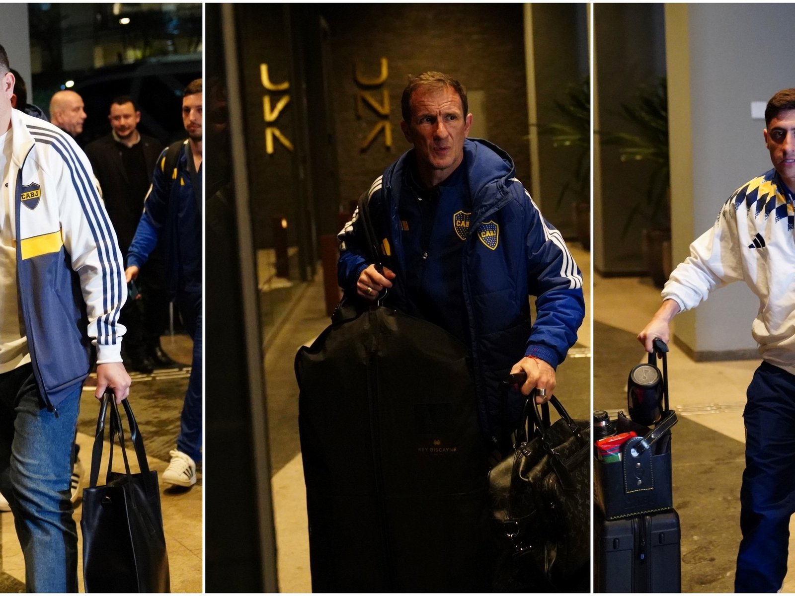 Boca llegó a San Pablo: la espera de la revancha en el Morumbí, entre la lluvia y el intenso tránsito :: Olé