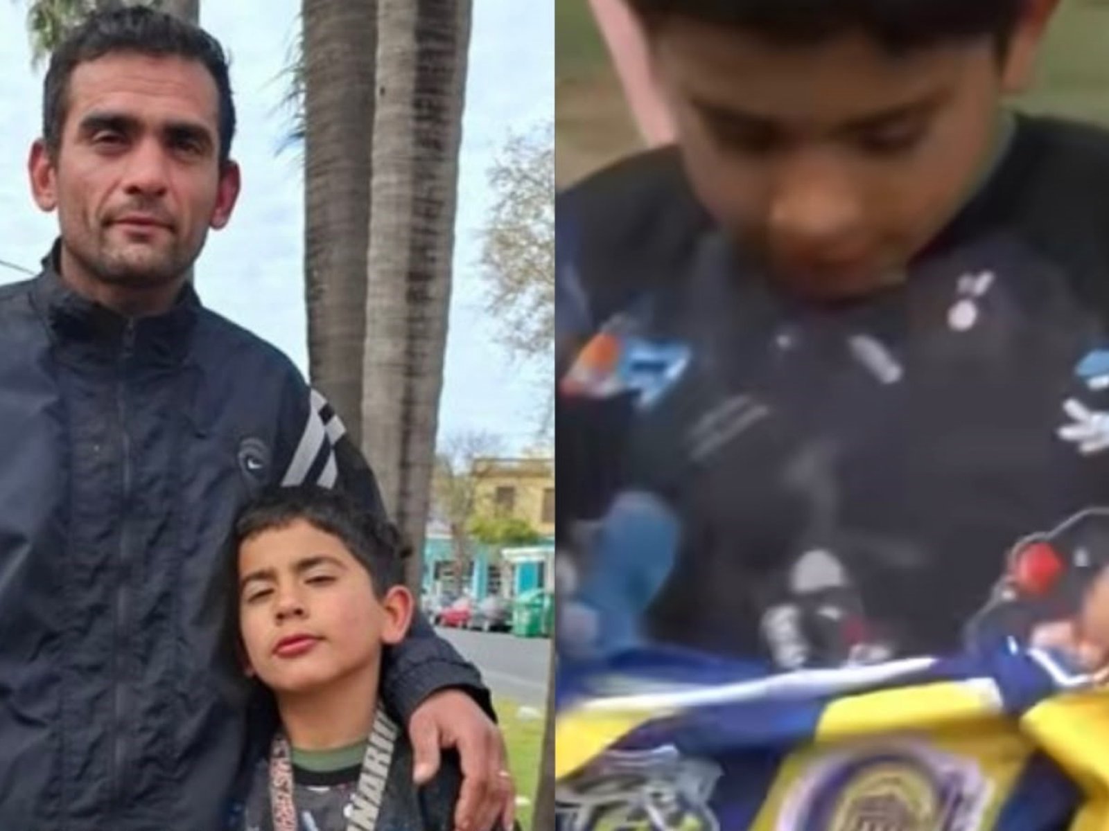 El gesto de la familia de Di María con un vendedor ambulante de Rosario Central que sufrió un robo :: Olé