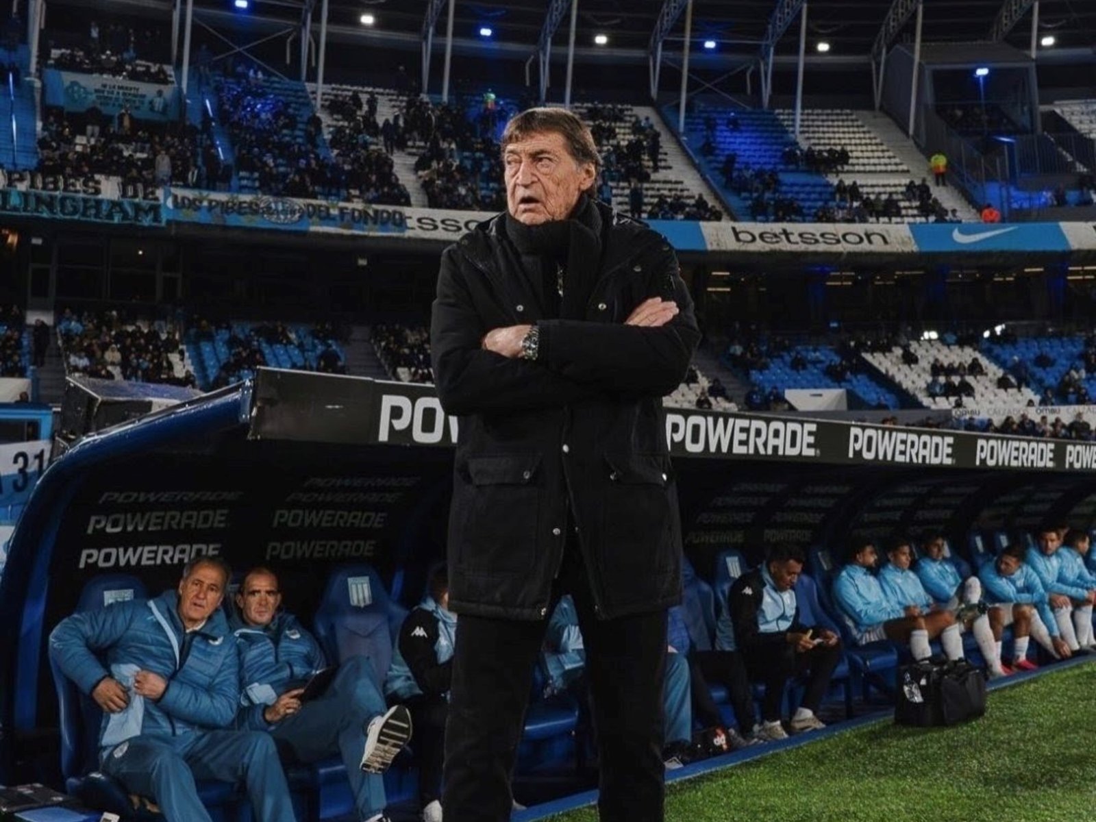Falcioni y su Atlético sorpresa: Racing atrás y "se despertaron ahora" por River :: Olé